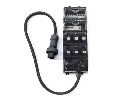 quadro elettrico 16,32,63 noleggio Quadro elettrico 32 A