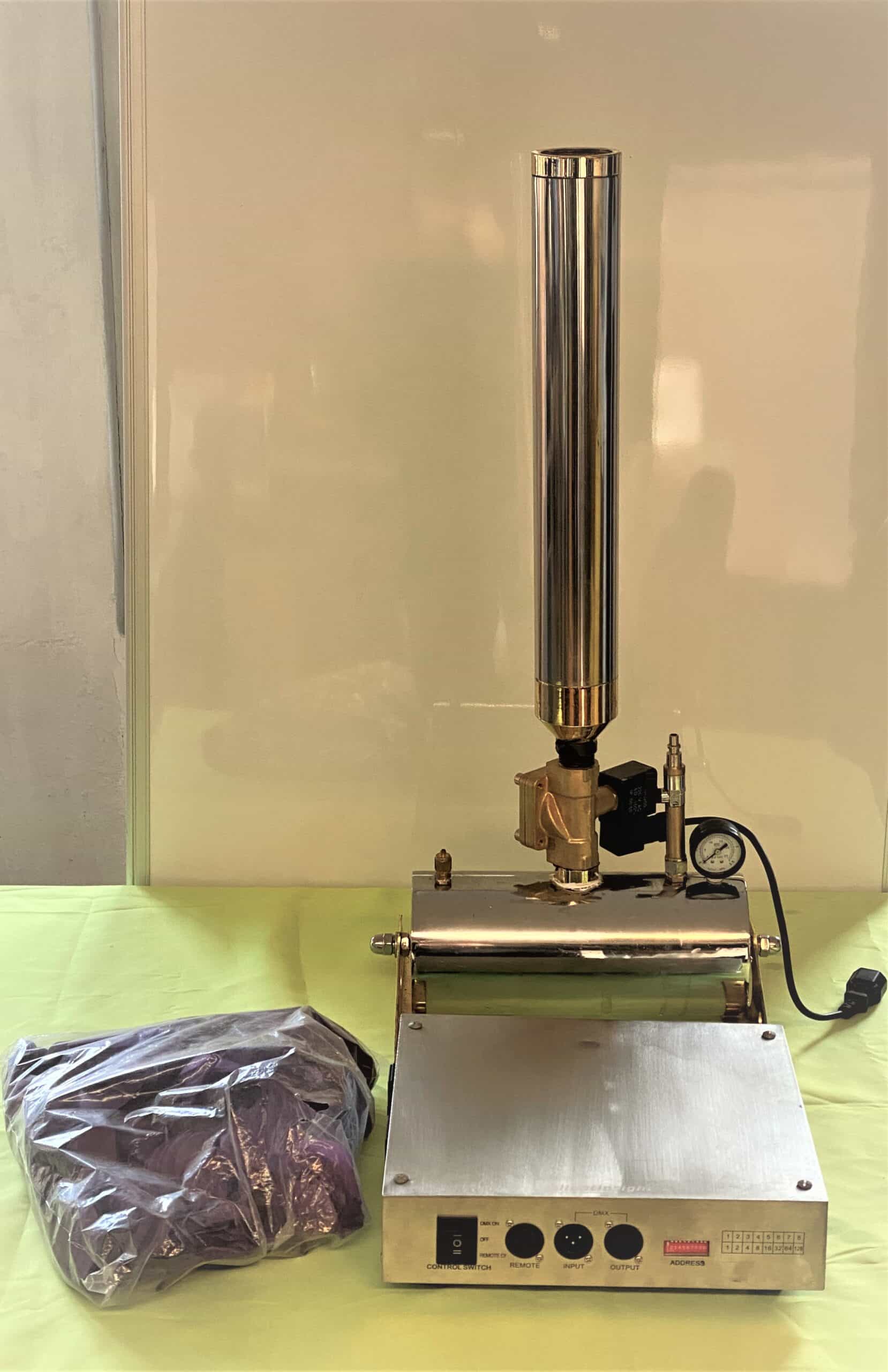 Cannone spara coriandoli aria compressa